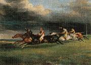 Theodore Gericault Epsom Derby oil painting